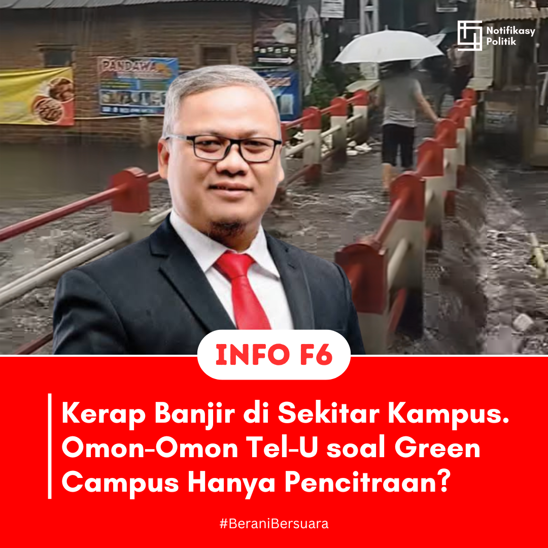 Kerap Banjir di Sekitar Kampus dan Omon-omon Tel-U Soal Green Campus H...